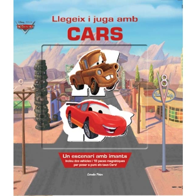 Imagen 0 de Llegeix i juga amb Cars: Un escenari amb imants  (Tapa dura)