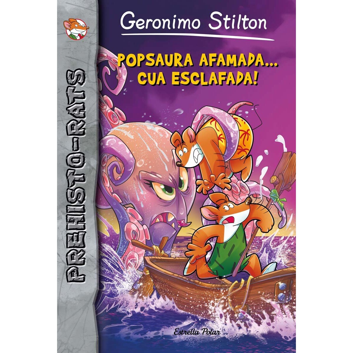 Popsaura afamada... cua esclafada!: Prehisto-rats 12 (Capa mole com abas) 1