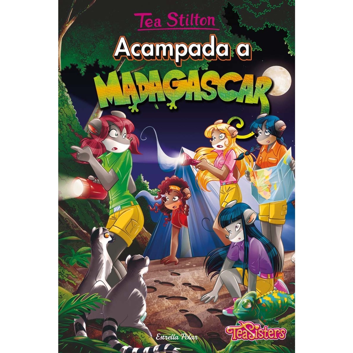 Acampada a Madagascar: Tea Stilton 24 (Capa dura) 1