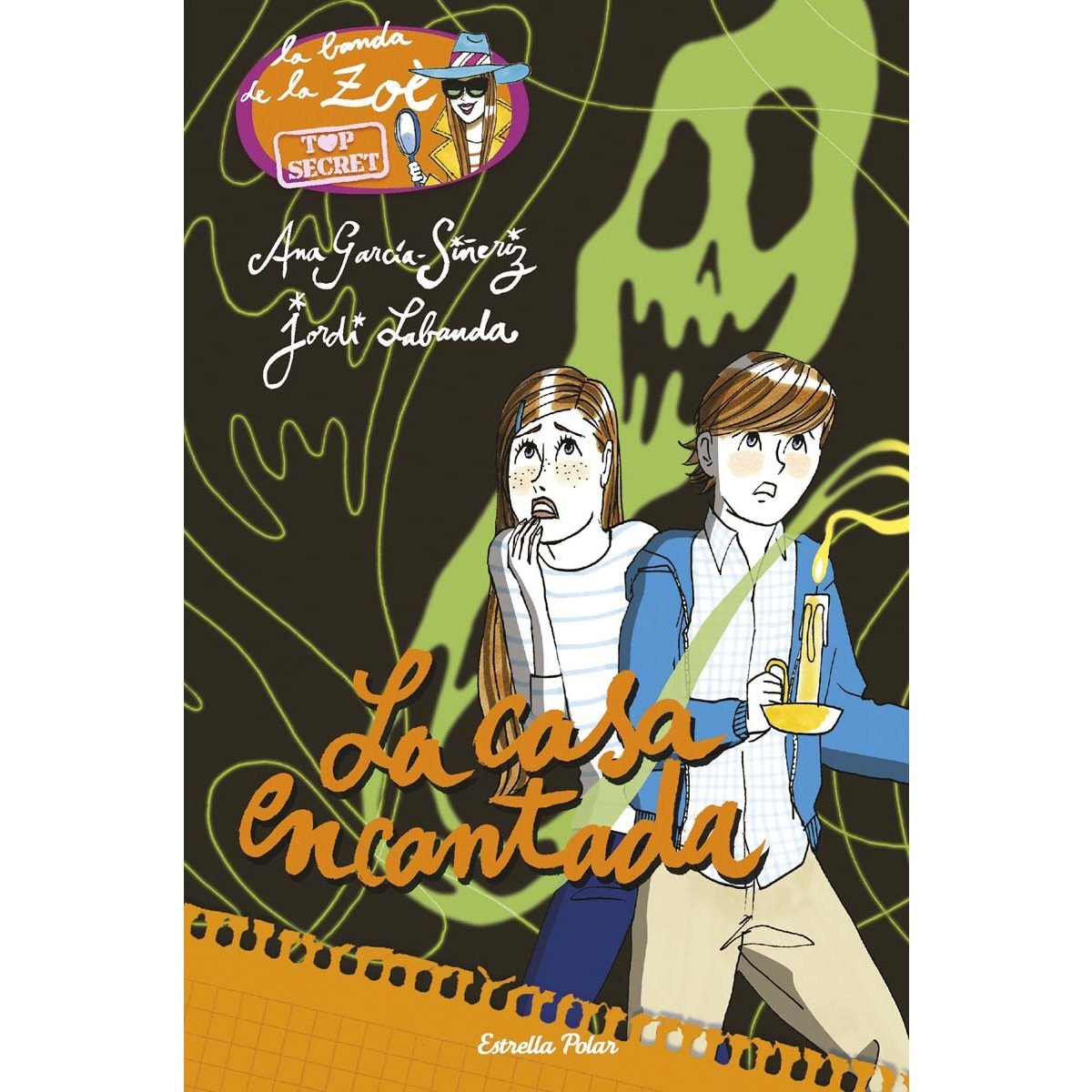 La casa encantada: Zoè Top secret 8 (Capa mole com abas) 1