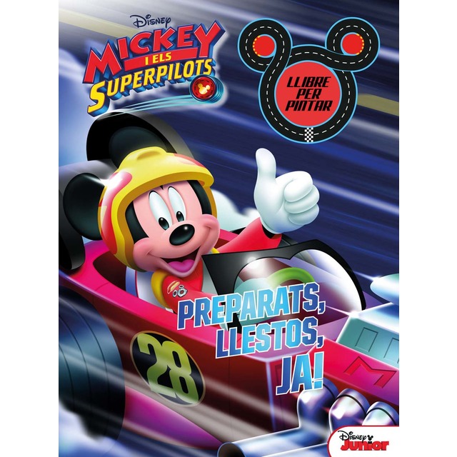 Imagen 0 de Mickey i els superpilots. Llibre per pintar. Preparats, llestos, ja! (Tapa blanda)