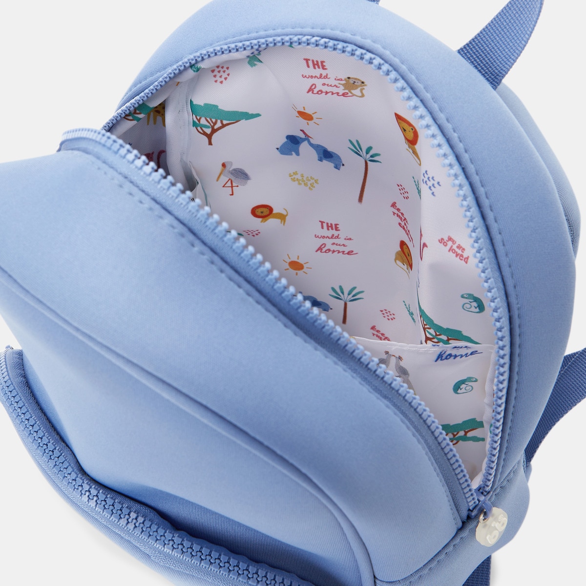 Mochila Guardería Bbest con bolsillo isotérmico Azul-3
