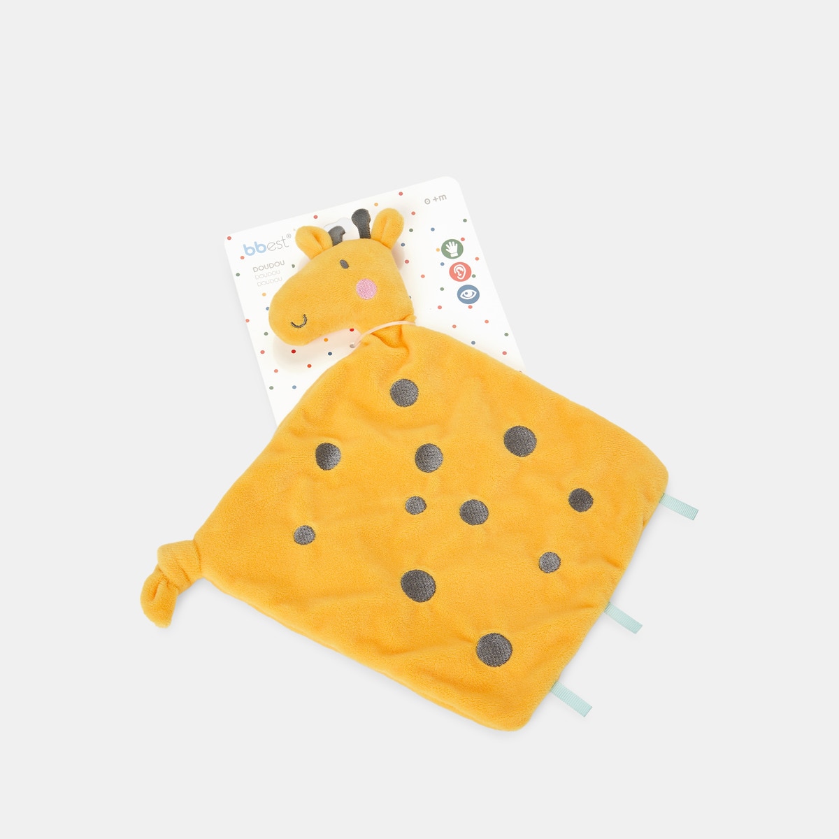 Doudou Girafa Amarelo-3