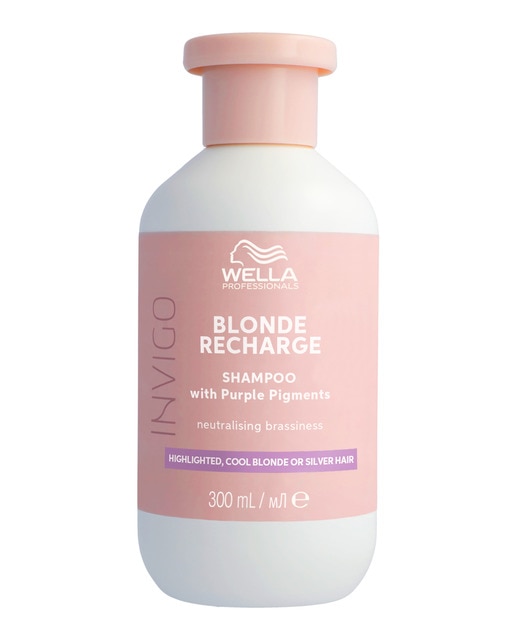 Imagen 0 de Champú Invigo Blonde Recharge 300 ml Wella Professional