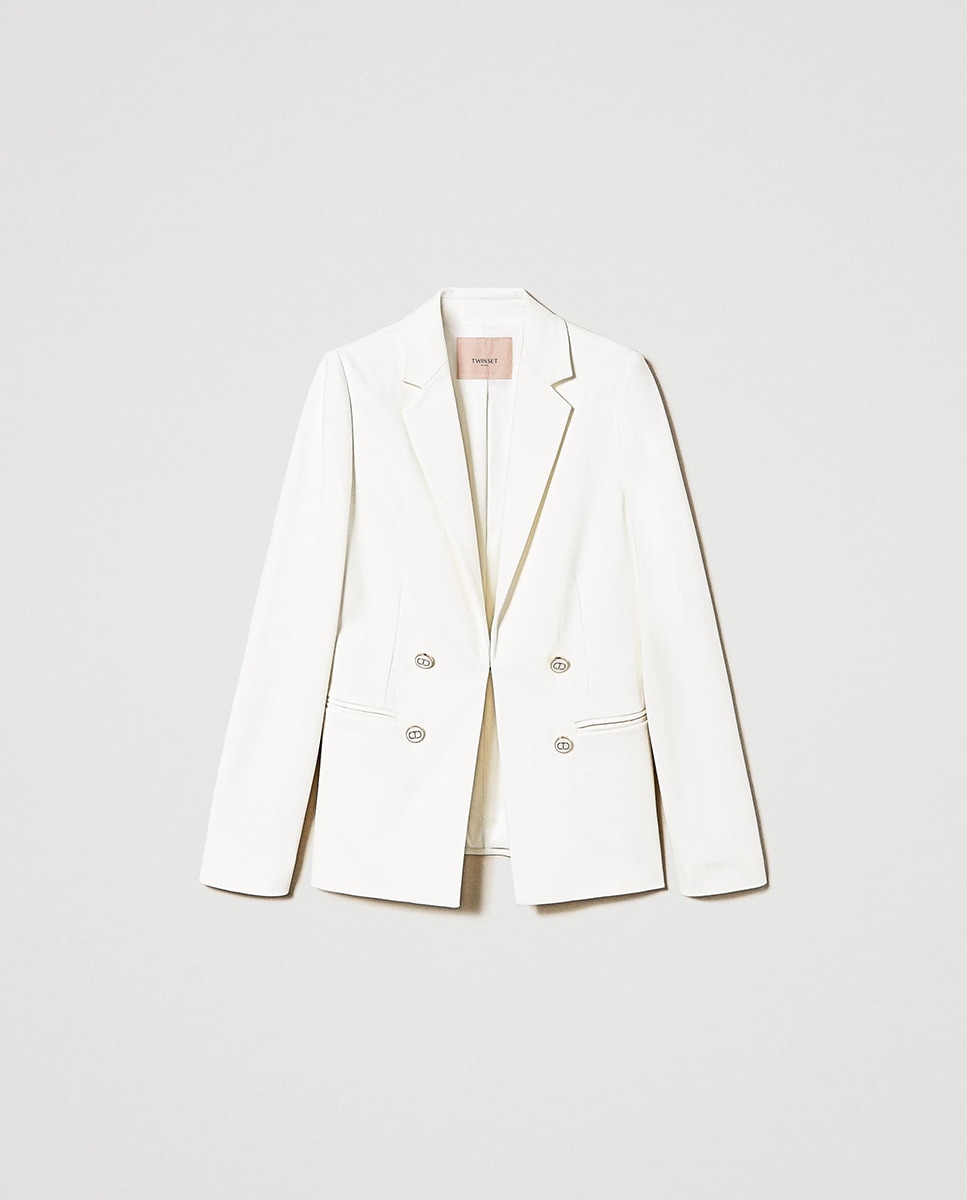 Chaqueta blazer de mujer abotonada Oval T · Twinset · El Corte Inglés