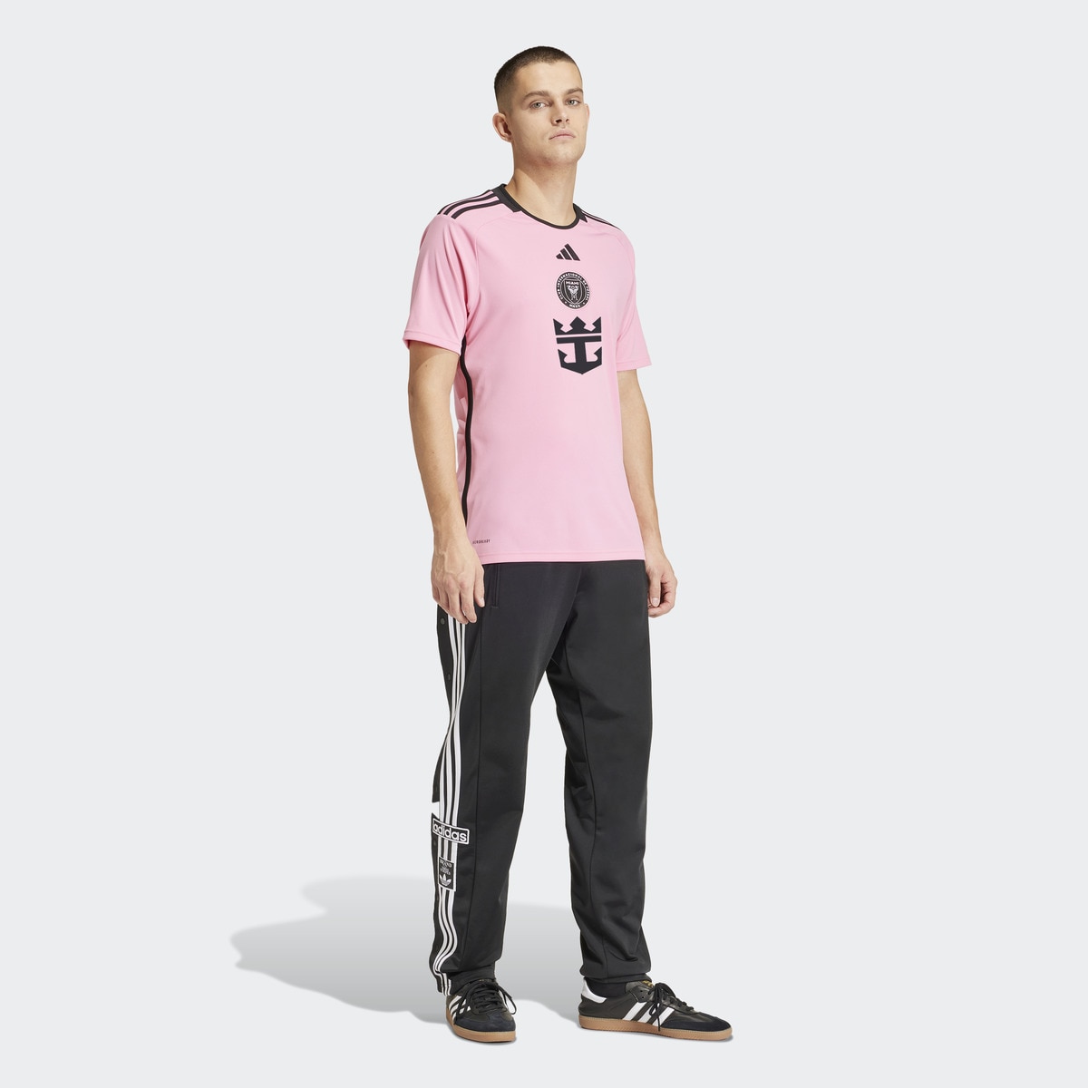 T-shirt de Homem 1.º Equipamento Inter Miami CF 2024 Rosa-5