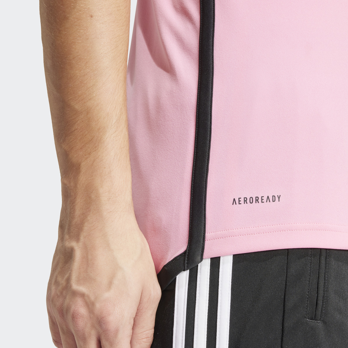 T-shirt de Homem 1.º Equipamento Inter Miami CF 2024 Rosa-4