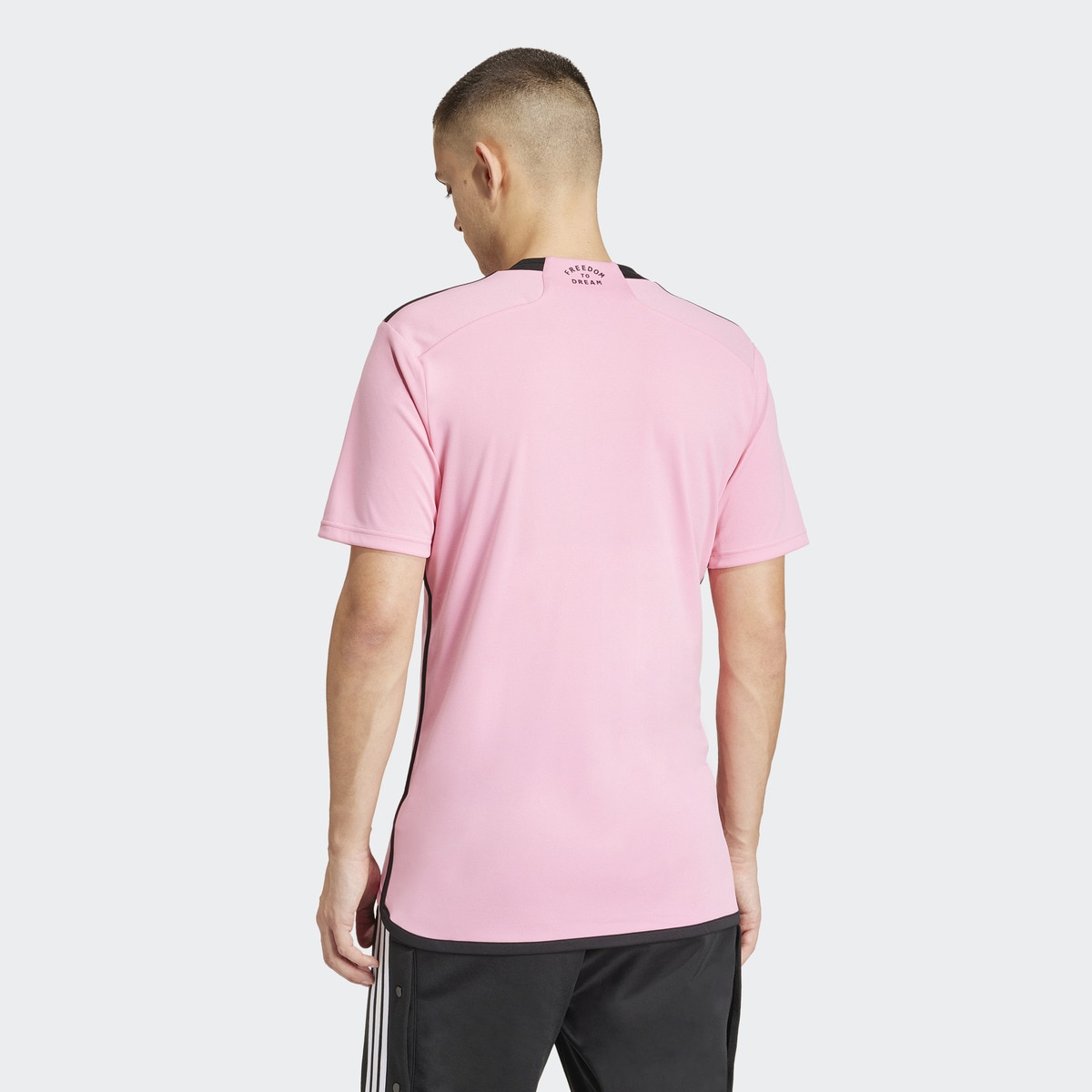 T-shirt de Homem 1.º Equipamento Inter Miami CF 2024 Rosa-2