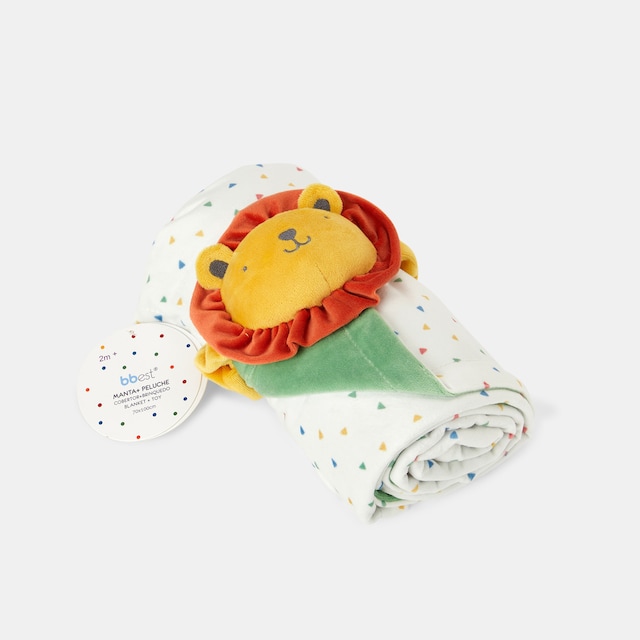 Imagem 0 de Manta Jungle 70x100 cm Microvelour+Guizo Cri Cri