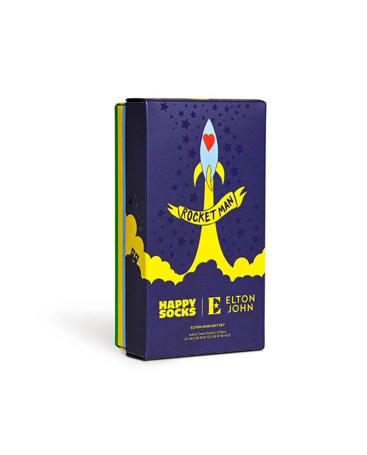 Imagen 0 de Estuche 3 calcetines Elton John de hombre