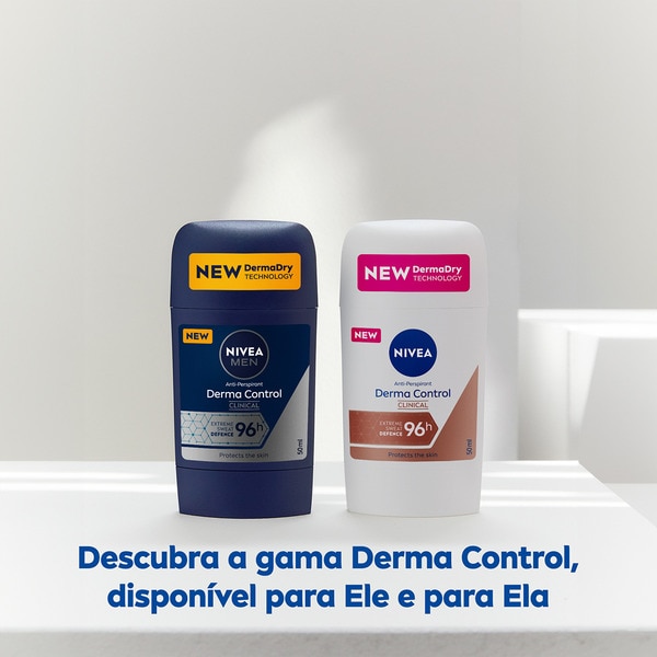 Deo Derma Control em Stick embalagem 50 ml