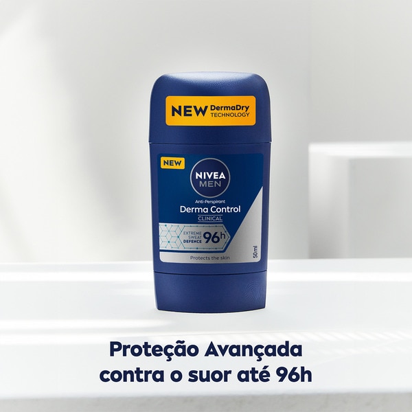 Deo Derma Control em Stick embalagem 50 ml