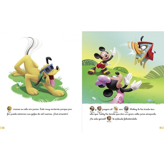 Mickey Mouse Funhouse. Leo con pictogramas. Un día de frío en verano (Disney. Lectoescritura)  (Tapa dura) 7