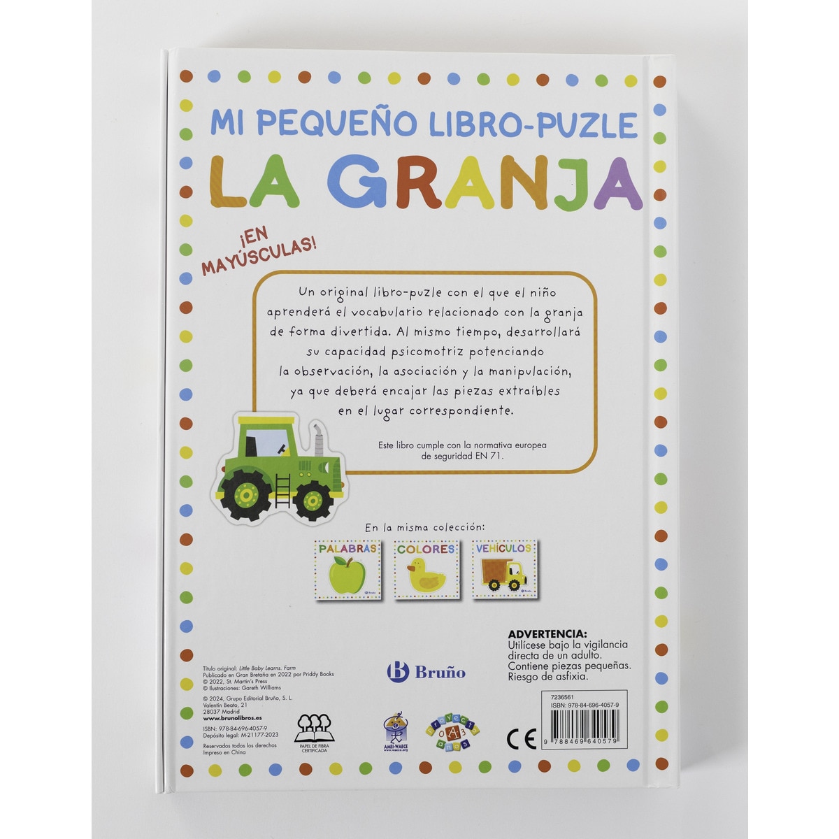 Mi pequeño libro-puzle. La granja (Capa dura) 2