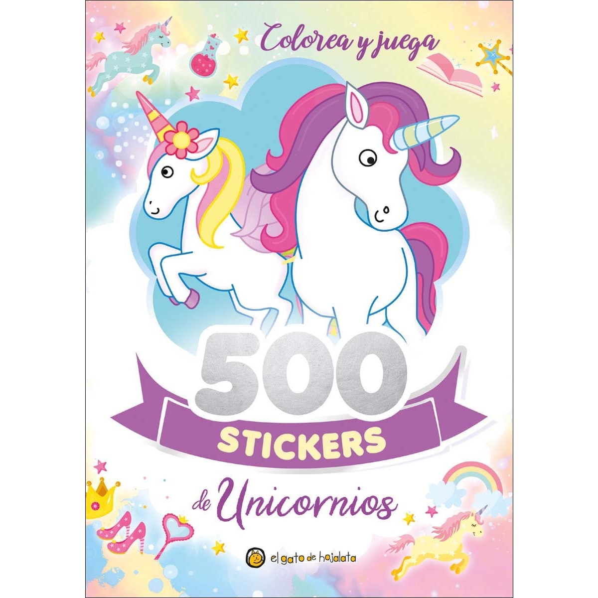 500 stickers de unicornios 1
