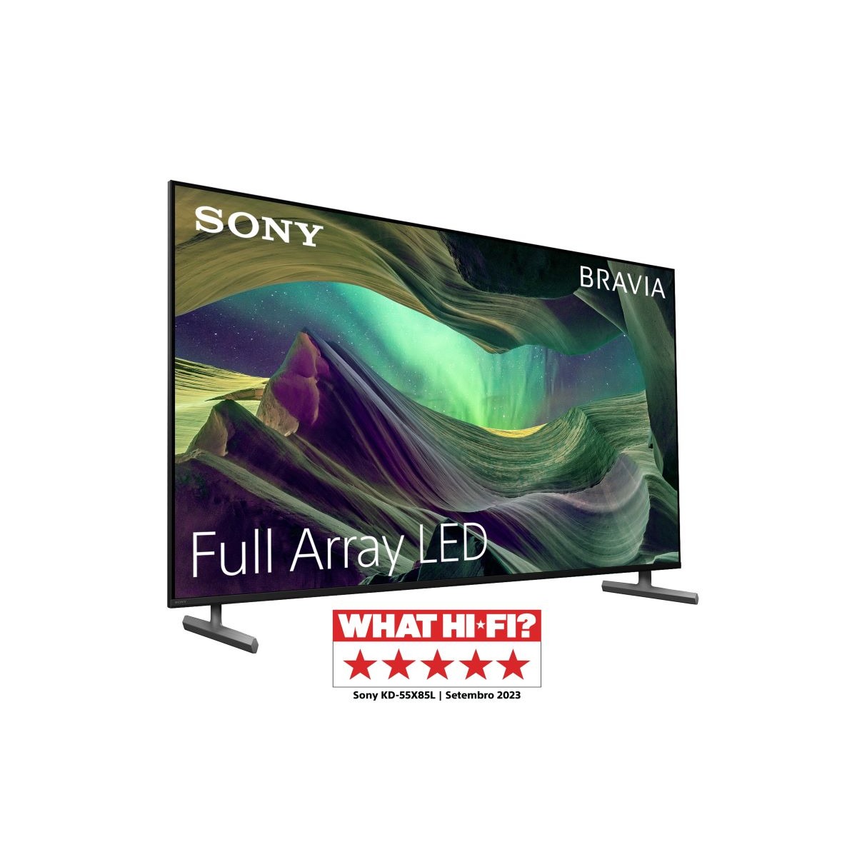 TV Sony BRAVIA LED 55" (139 cm) KD-55X85L, UHD 4K HDR, Smart TV, Google TV 2