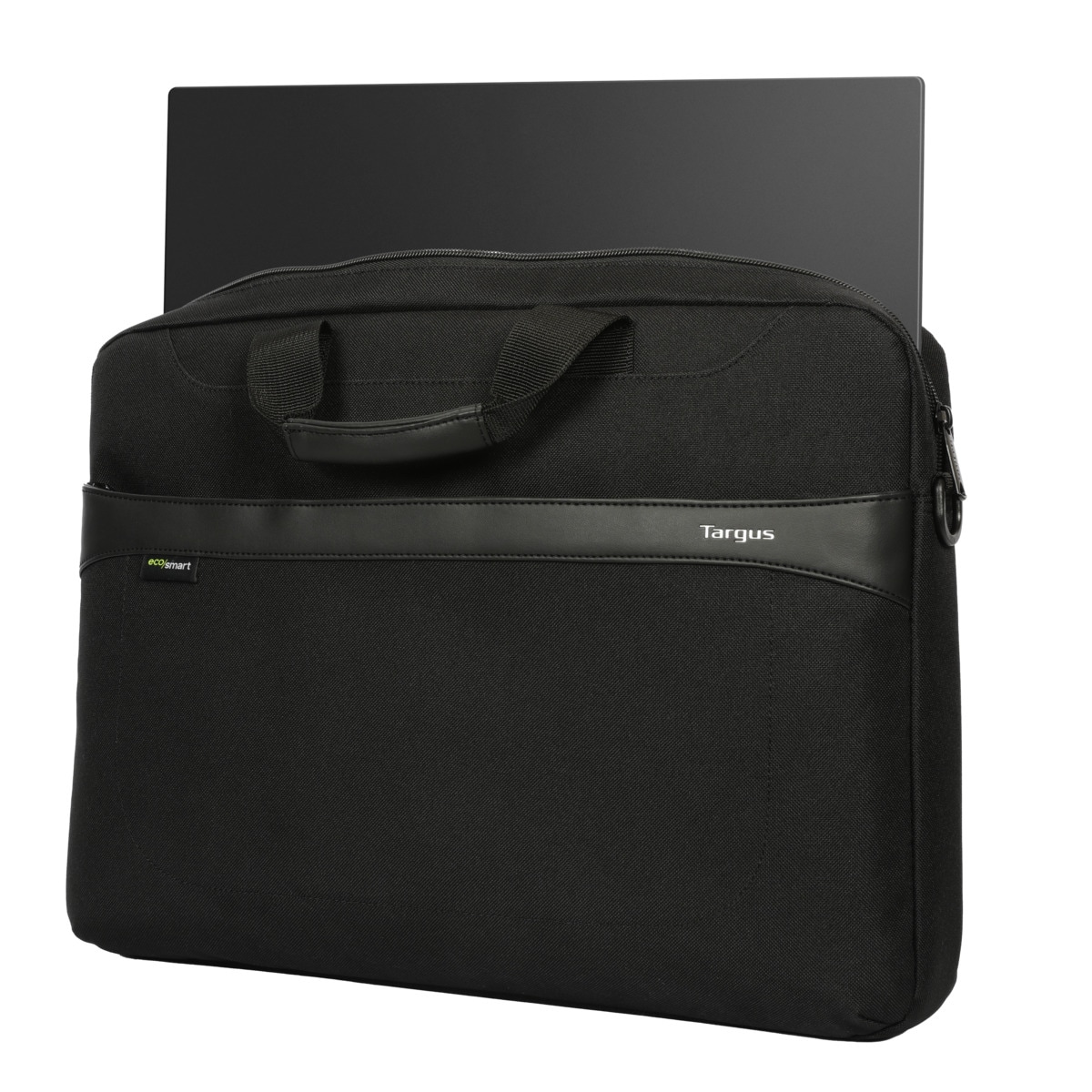 Maletín negro Targus GeoLite EcoSmart Slim para portátiles hasta 16" Negro-6