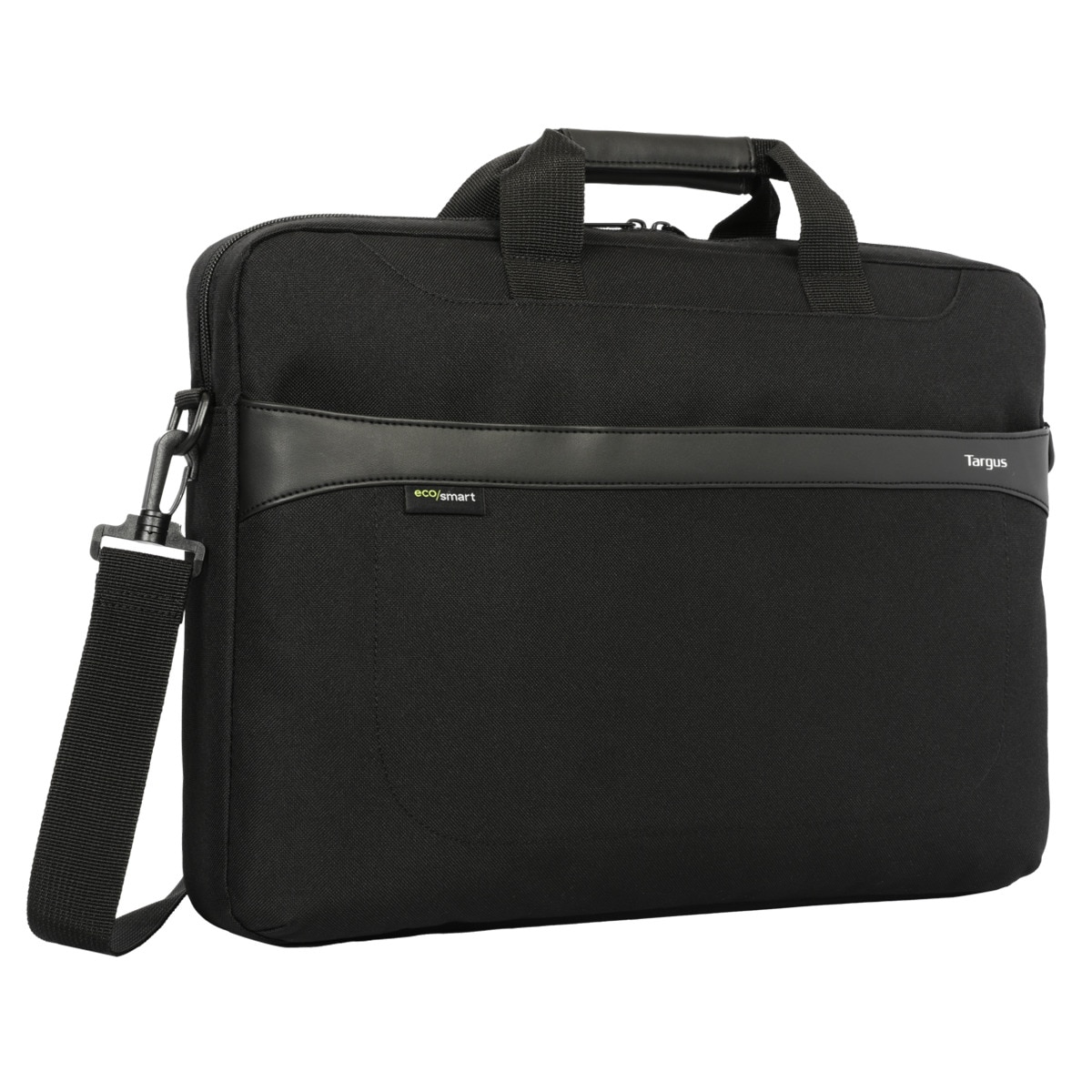 Maletín negro Targus GeoLite EcoSmart Slim para portátiles hasta 16" Negro-2