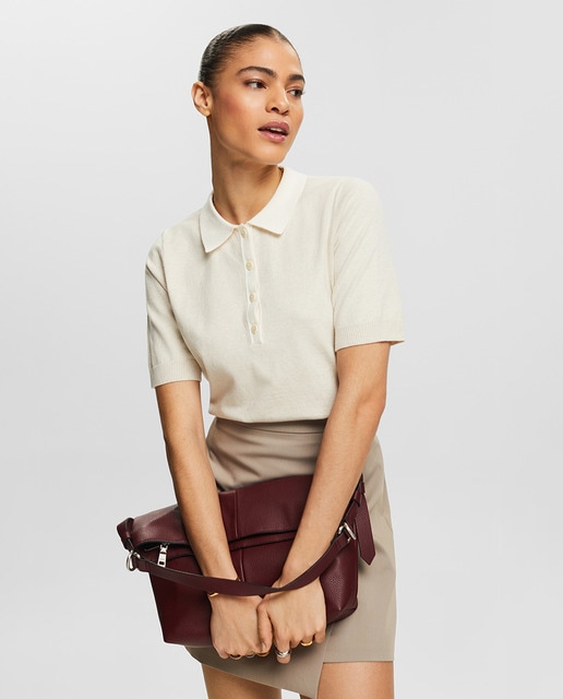 Imagen 0 de Polo de punto mujer regular fit algodón