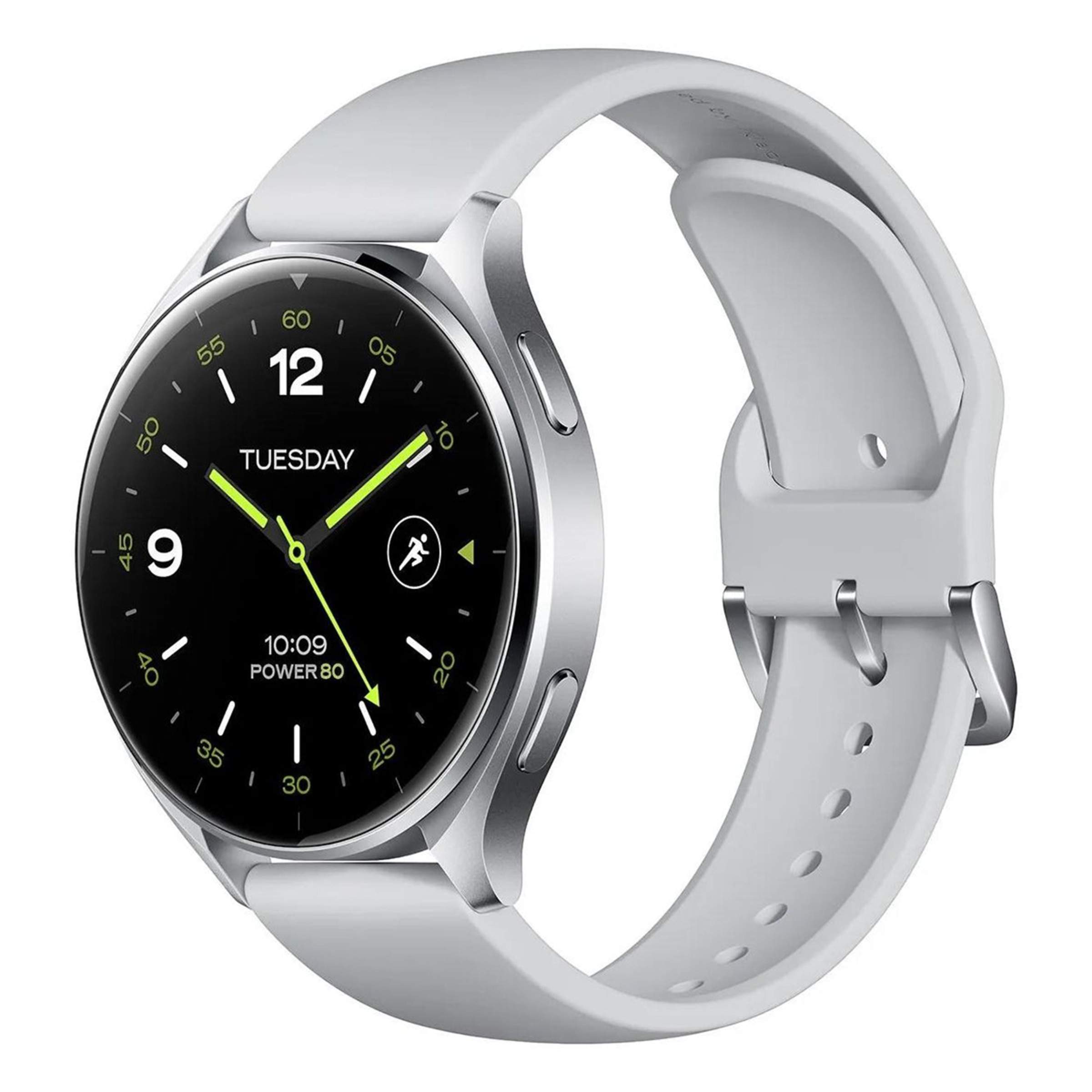 Xiaomi Watch 2 Caja plata y correa gris claro Smartwatch (Reacondicionado Grado A) Plata-1