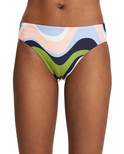 Imagen 0 de Braga de bikini clásica estampado ondas