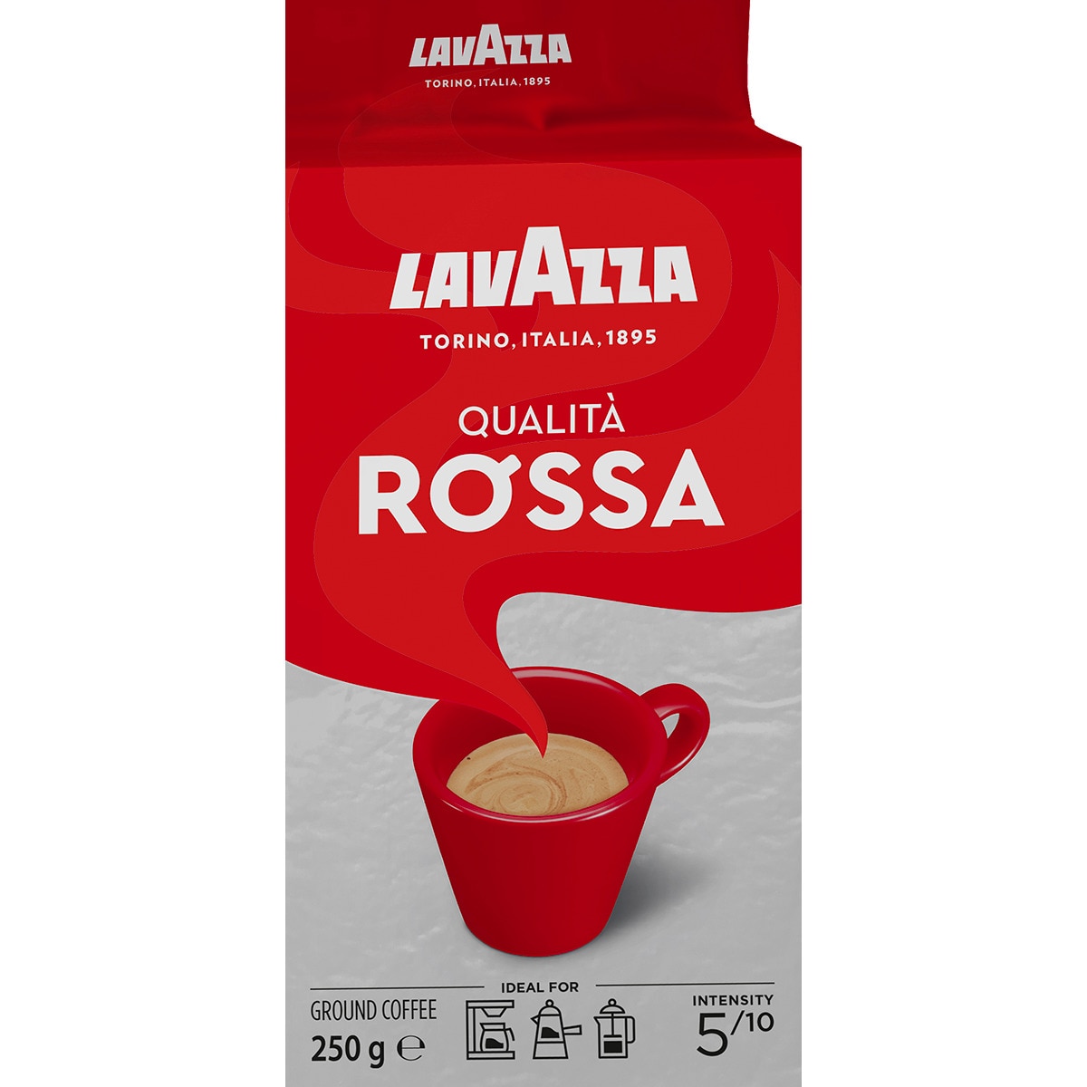 Qualità Rossa Café Moído embalagem 250 g