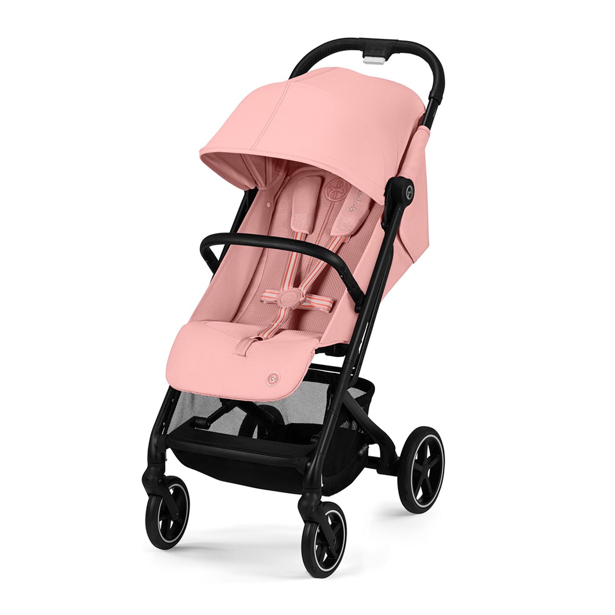 Carrinho de Passeio Beezy Rosa-1