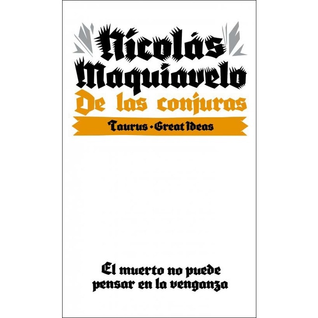 De las conjuras (Serie Great Ideas) (Capa mole) 1