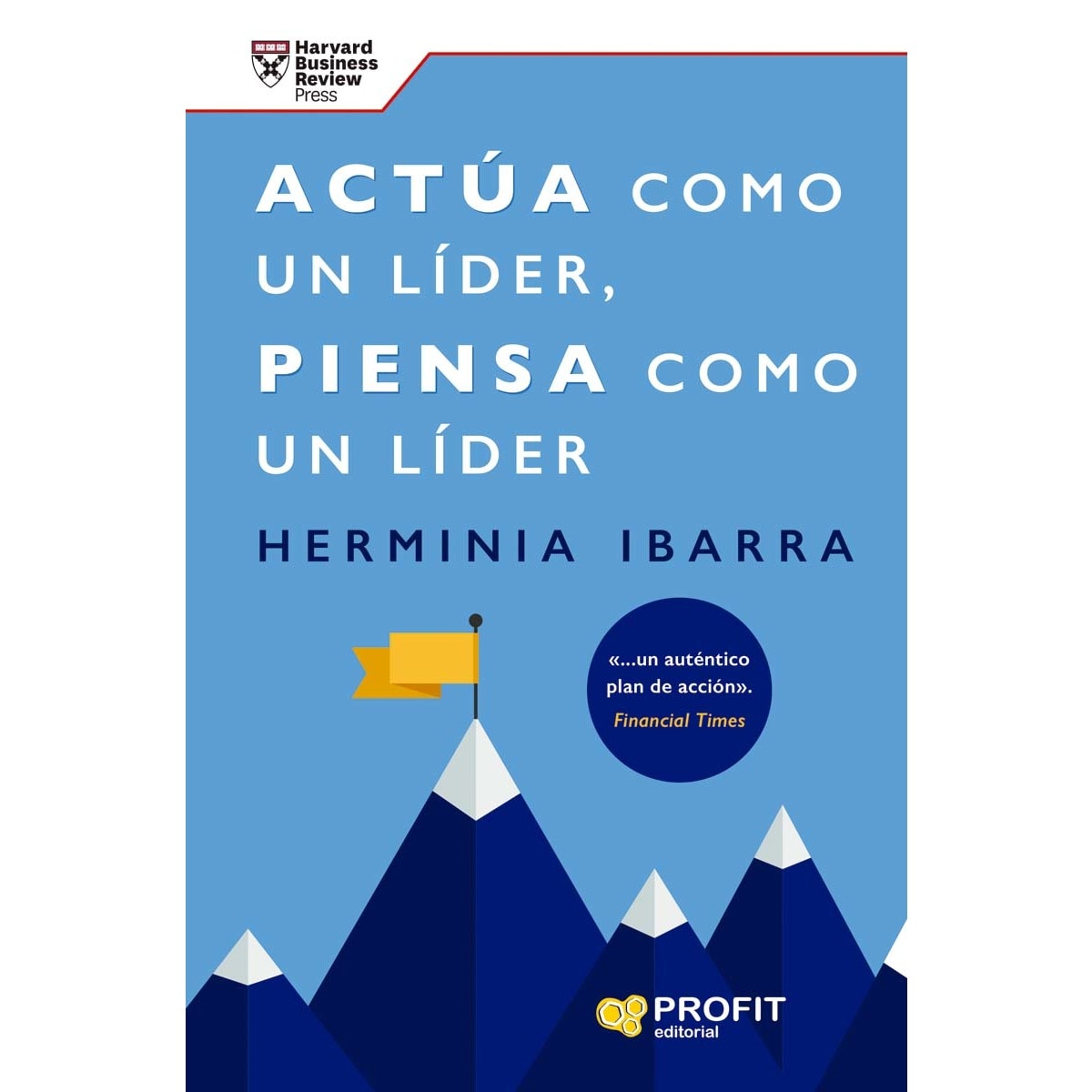 Actúa como un líder, piensa como un líder (Capa mole com abas) 1