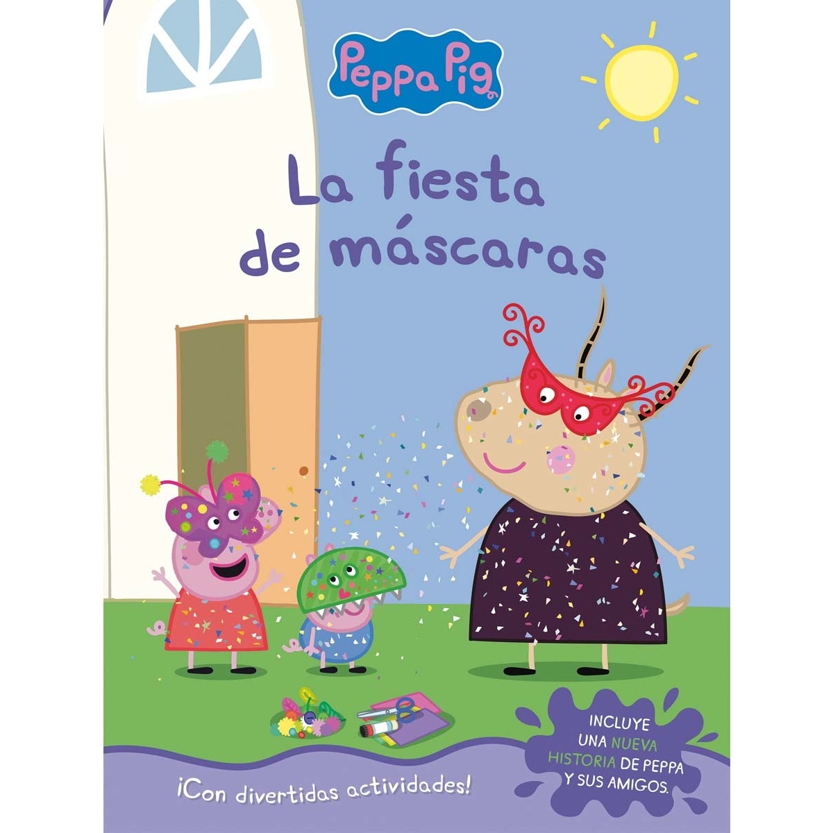 Peppa Pig. Cuaderno de actividades - La fiesta de máscaras (Capa mole) 1