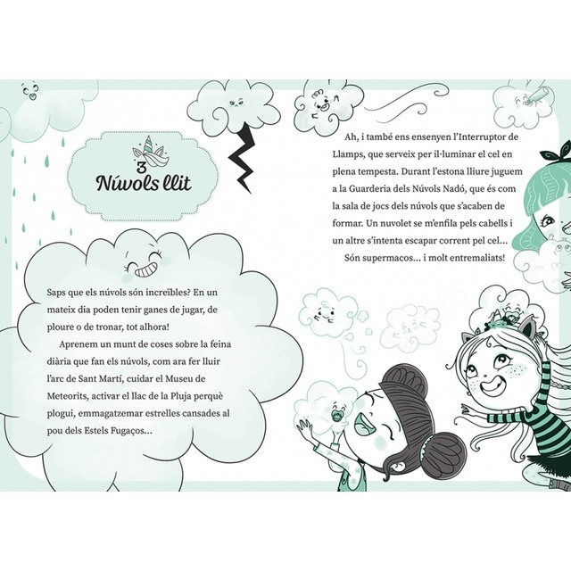 Unicòrnia 5 - Uns campaments als núvols: Primeres lectures en català (Capa mole) 5
