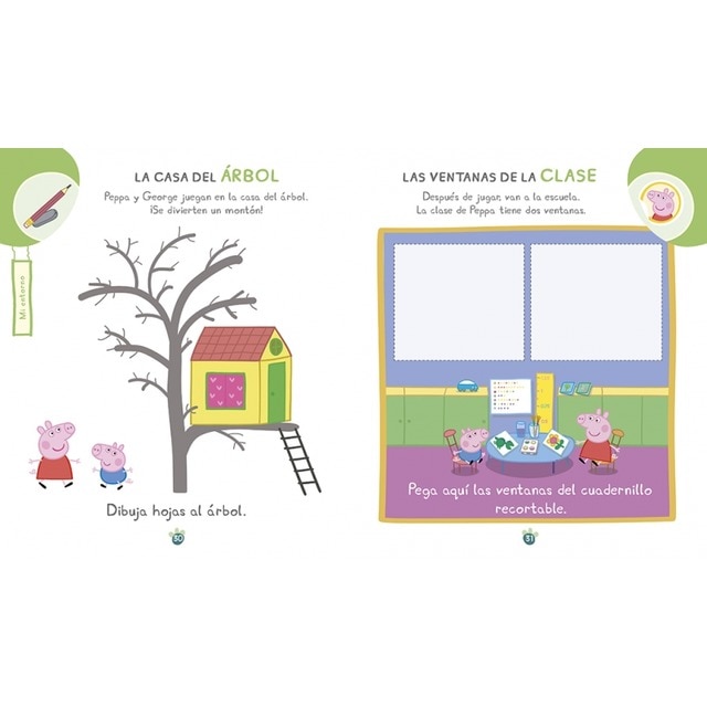 Peppa Pig. Cuaderno de vacaciones . - De vacaciones con Peppa (3 años): (¡con pegatinas muy divertidas!)  (Tapa blanda) 4