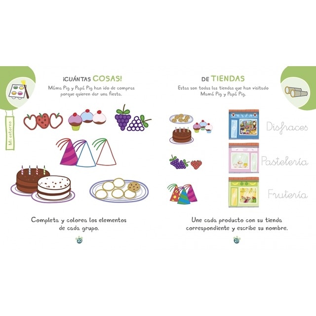 Peppa Pig. Cuaderno de vacaciones . - De vacaciones con Peppa (5 años): (¡con pegatinas muy divertidas!)  (Tapa blanda) 4