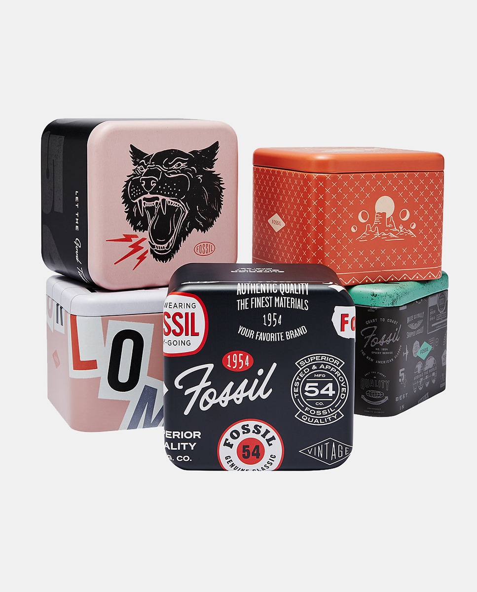 Relógio FS6045 Cronógrafo de Aço Preto-4