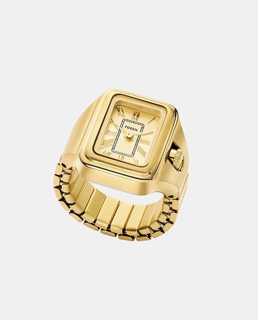 Imagen 0 de Reloj anillo de mujer ES5343 de acero dorado