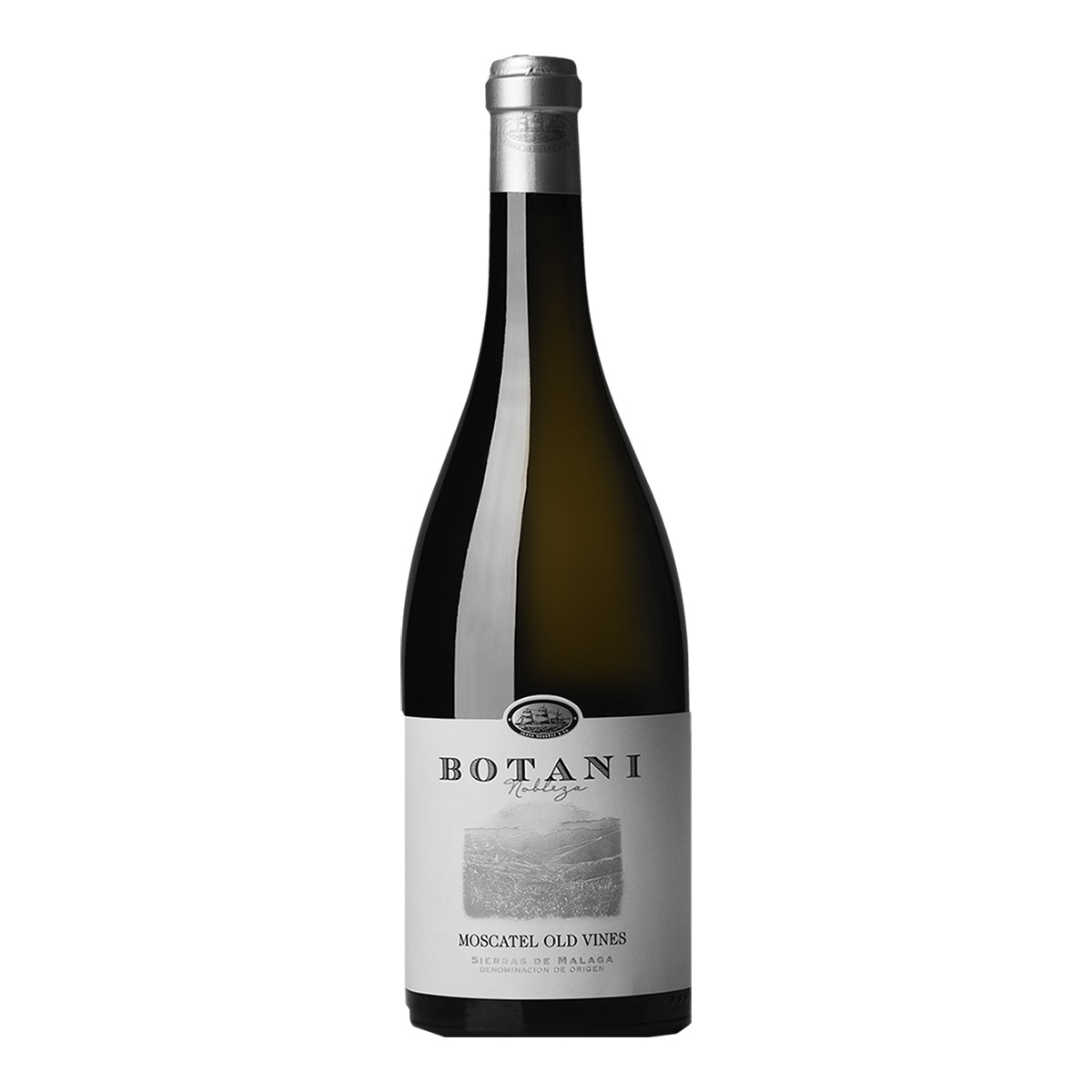 Vino blanco Moscatel de Alejandría Botani Nobleza 2022 Málaga 1