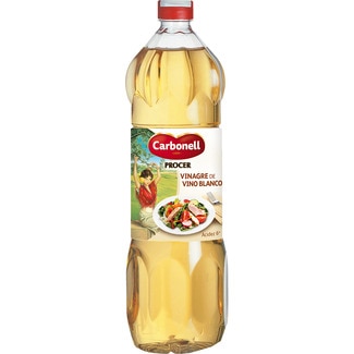 PROCER vinagre de vino blanco botella 1 l - Carbonell