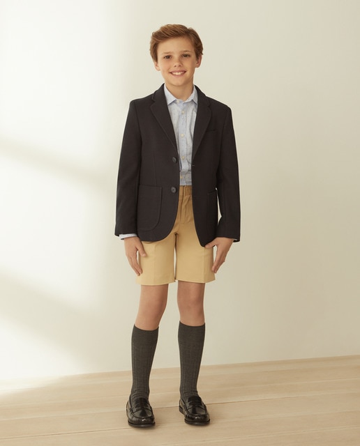 Imagem 0 de Bermudas Chino com Fecho à Frente