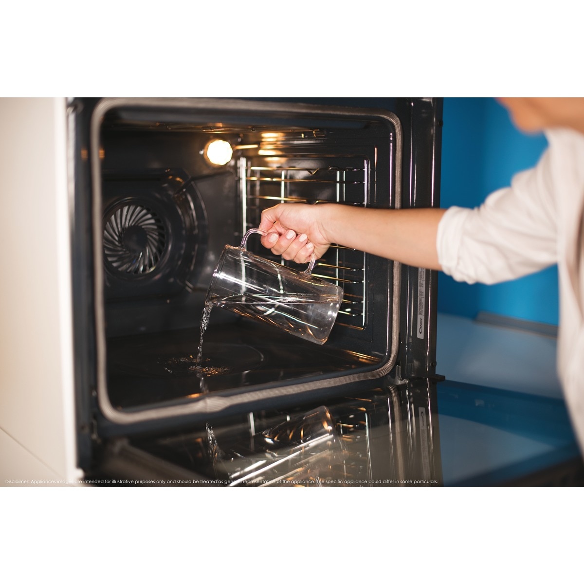 Conjunto de horno pirolítico + Placa de inducción Candy - PCI26PCXCI633C Inox-9