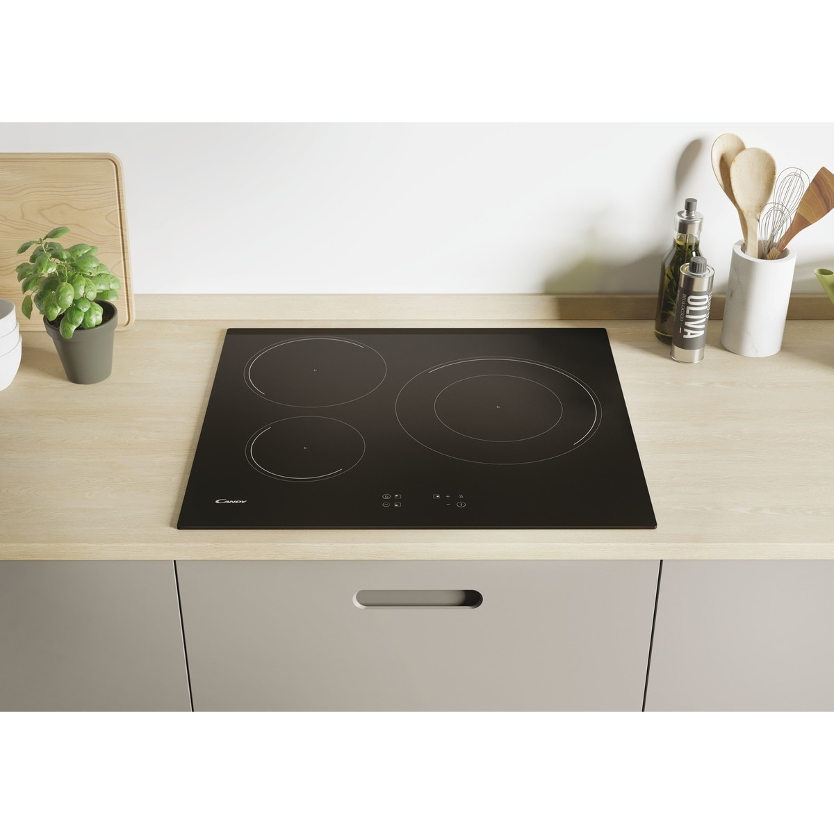 Conjunto de horno pirolítico + Placa de inducción Candy - PCI26PCXCI633C Inox-6