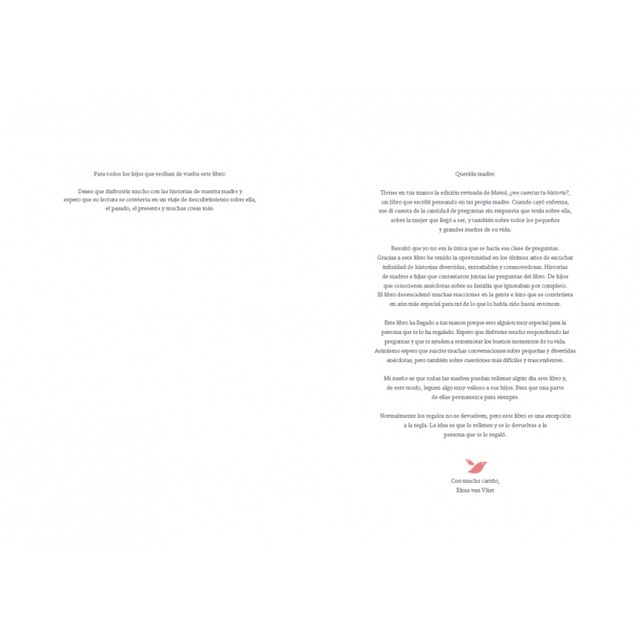 Mamá, ¿me cuentas tu historia? (edición oficial): Un libro personalizable que se convertirá en un magnífico recuerdo de familia. El regal (Tapa dura) 3