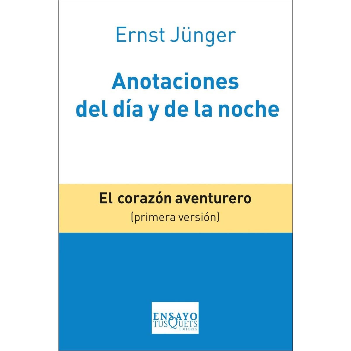 Imagem 0 de Anotaciones del día y de la noche: El corazón aventurero (Primera versión) (Capa mole com abas)