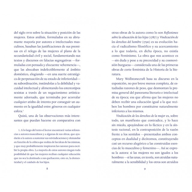 Vindicación de los derechos de la mujer(Tapa blanda) 6