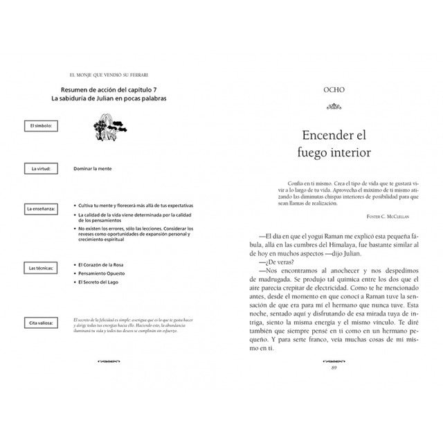 El monje que vendió su Ferrari: Una fábula espiritual  (Bolsillo) (Tapa blanda) 5