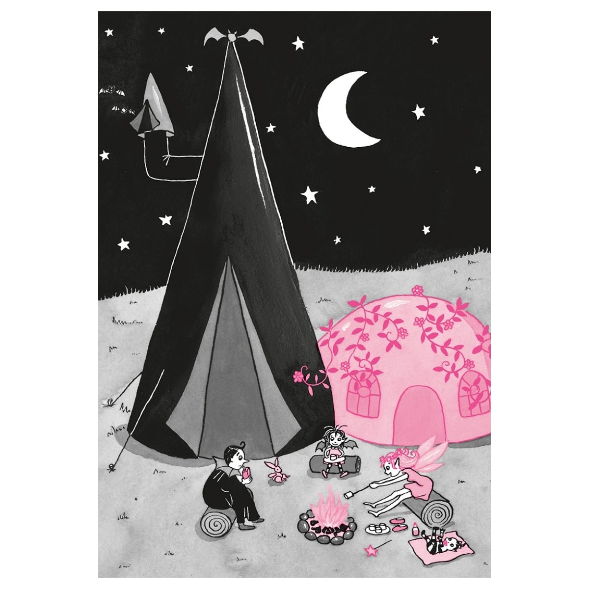 La Isadora Moon 2 - La Isadora Moon se'n va d'excursió: Un llibre màgic amb purpurina a la coberta!  (Tapa blanda) 4