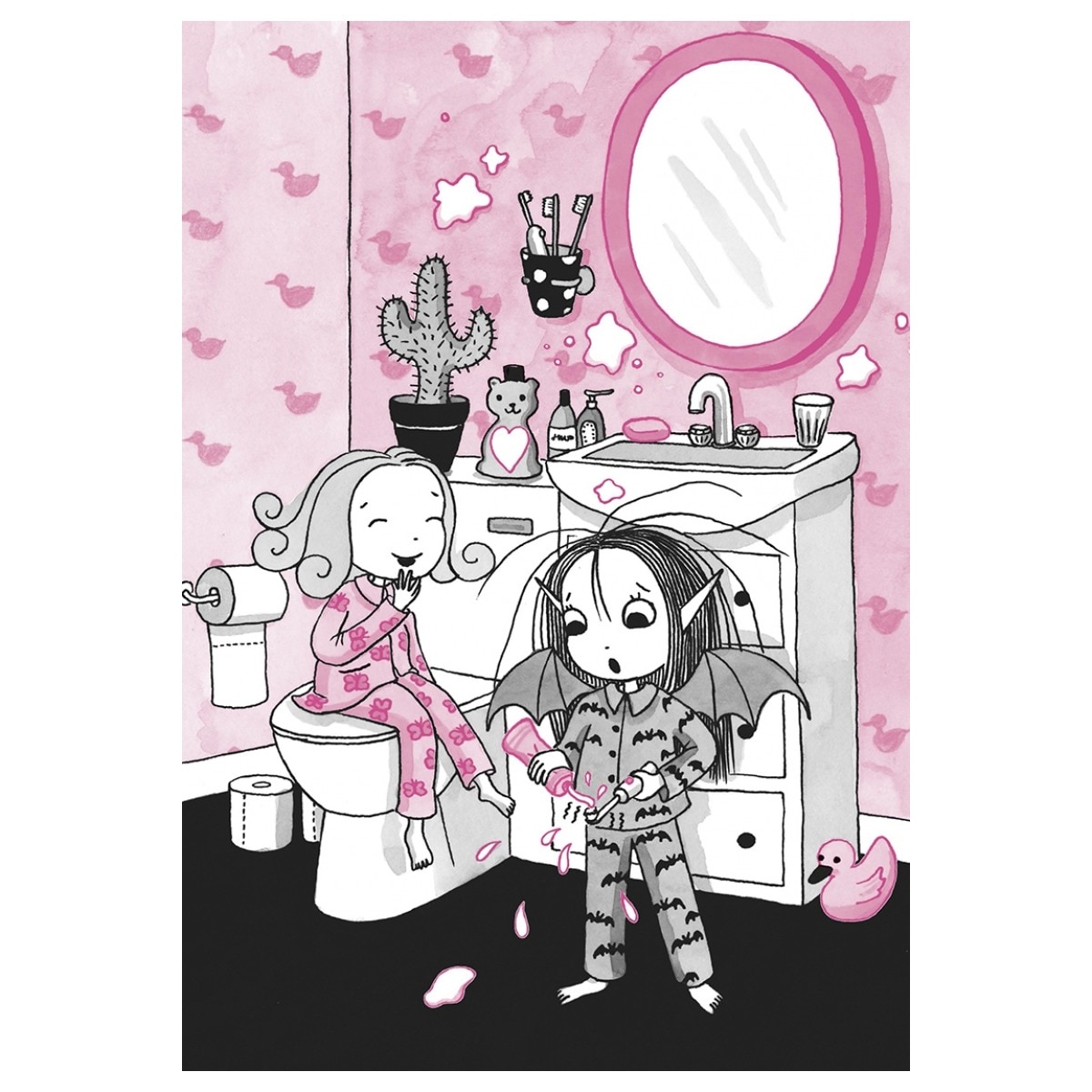 Isadora Moon 8 - Isadora Moon va a una fiesta de pijamas: ¡Un libro mágico con purpurina en la cubierta!  (Tapa blanda) 2