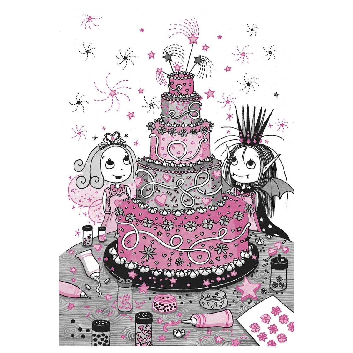 Isadora Moon 8 - Isadora Moon va a una fiesta de pijamas: ¡Un libro mágico con purpurina en la cubierta!  (Tapa blanda) 5