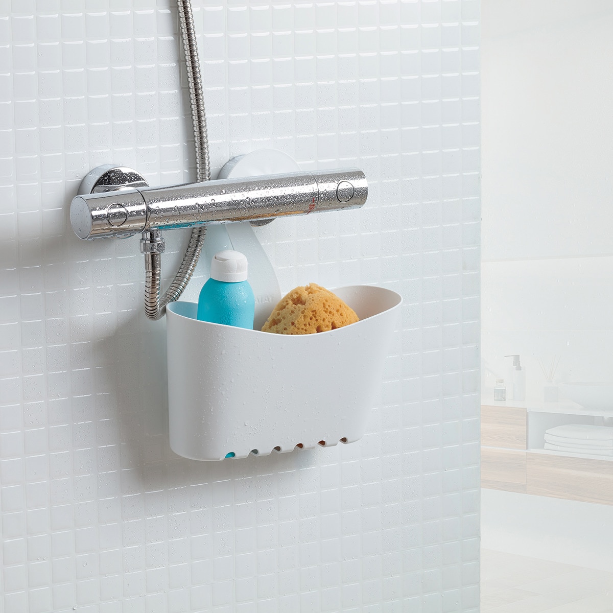 Cestillo de ducha Standard Tatay Blanco-3
