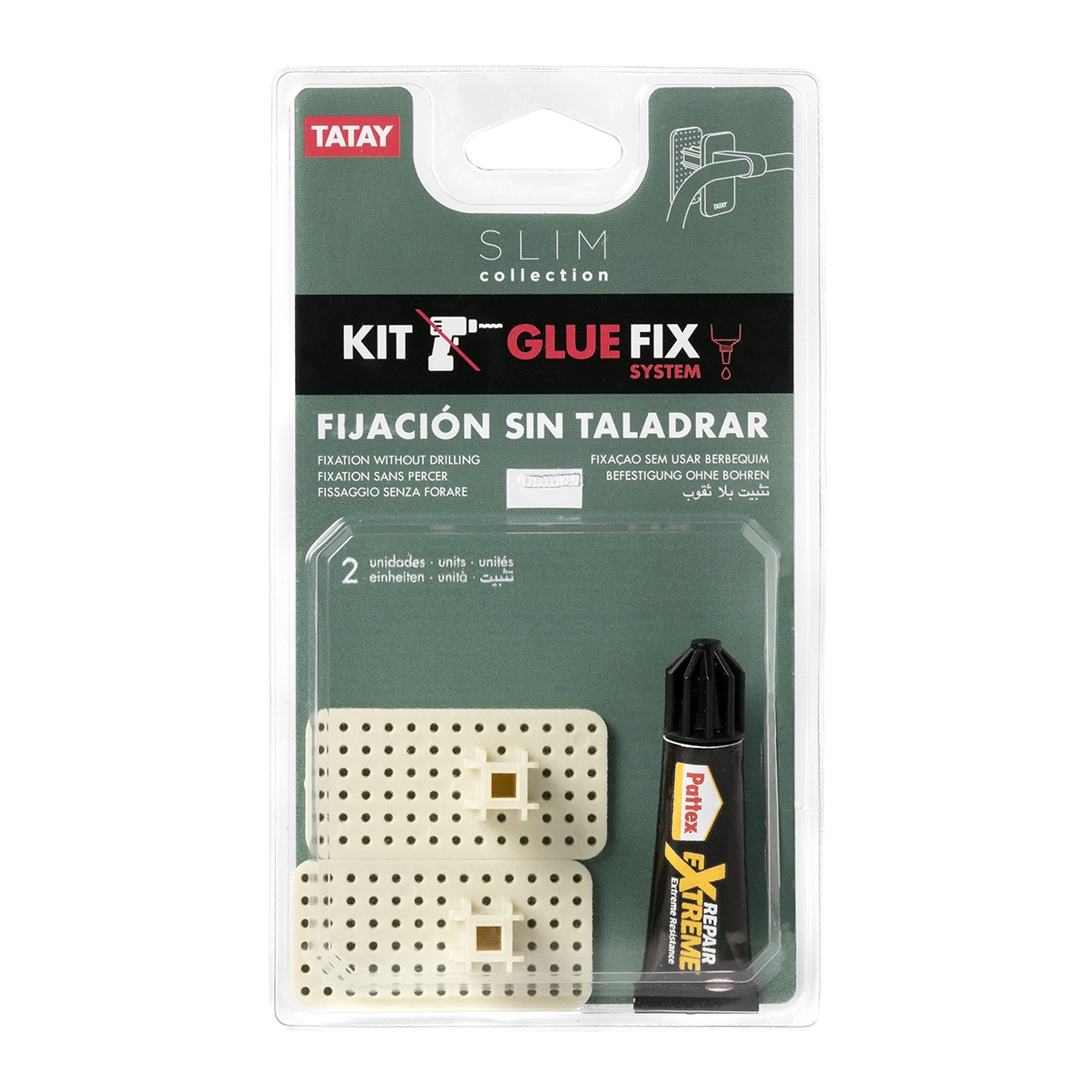 Sistema fijación Glue & Fix Slim Tatay 1