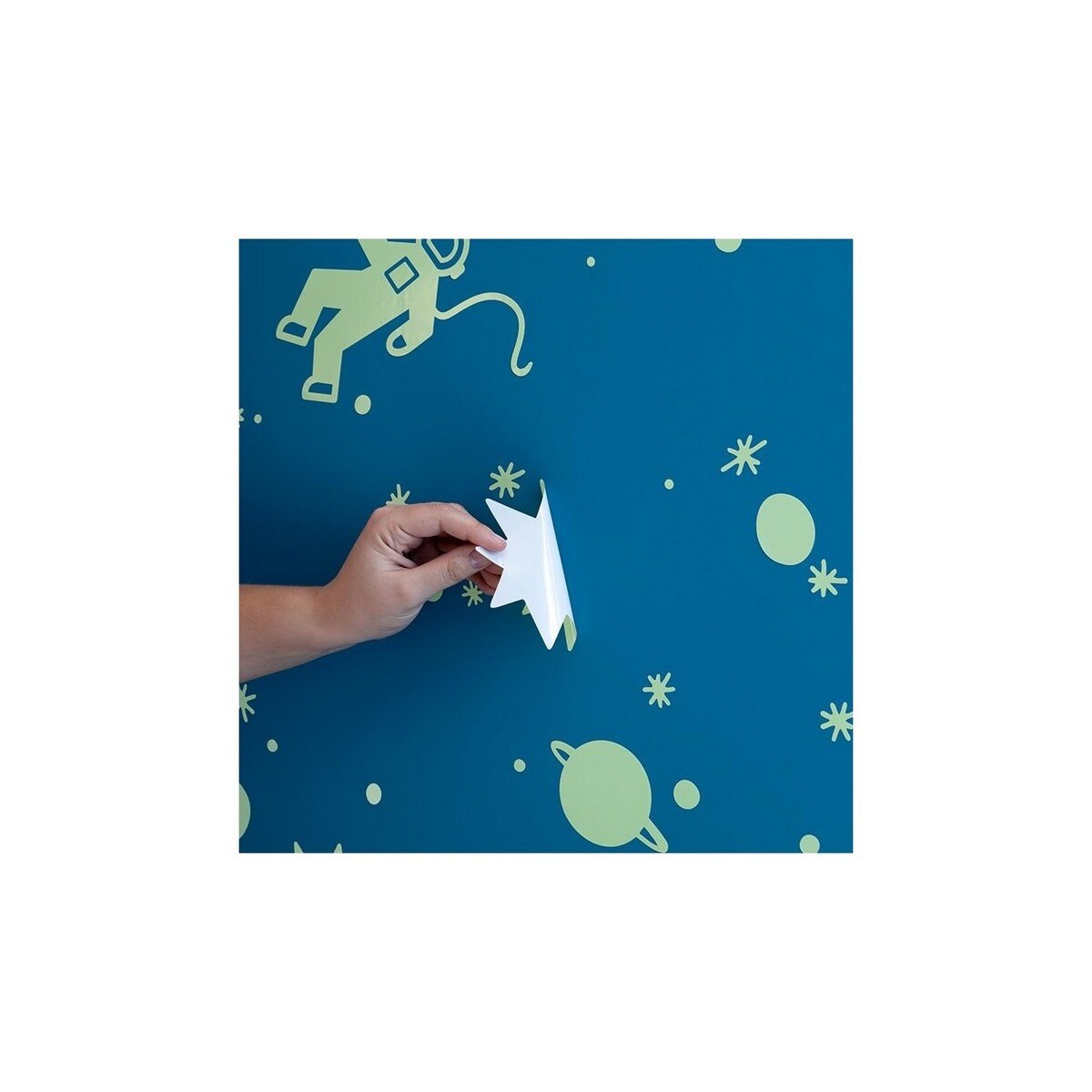 Vinil Adesivo Removível Fluorescente Glow in The Dark (30,5cm x 61cm) 5